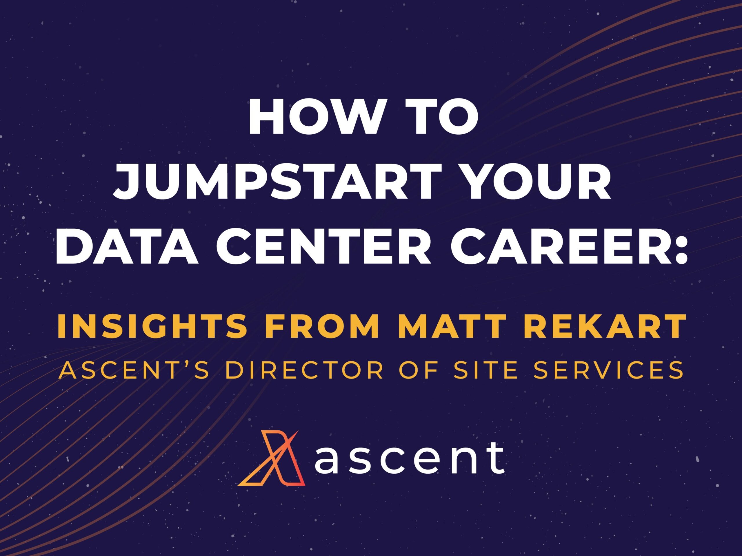 Data center career